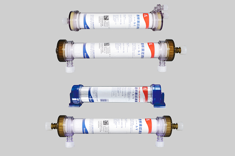Dialysis fluid filter